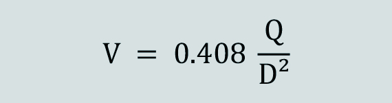 �ܵ���(n��i)ˮ���ٶ�Ӌ�㹫ʽ